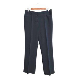 1.2.3 Paris Navy High Rise Straight Leg Ankle Dress Pants Sz 40 (Sz 8)